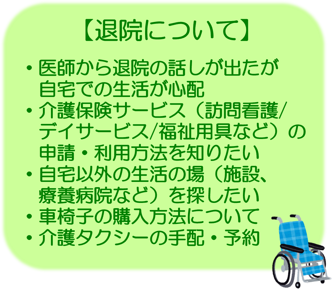 退院について